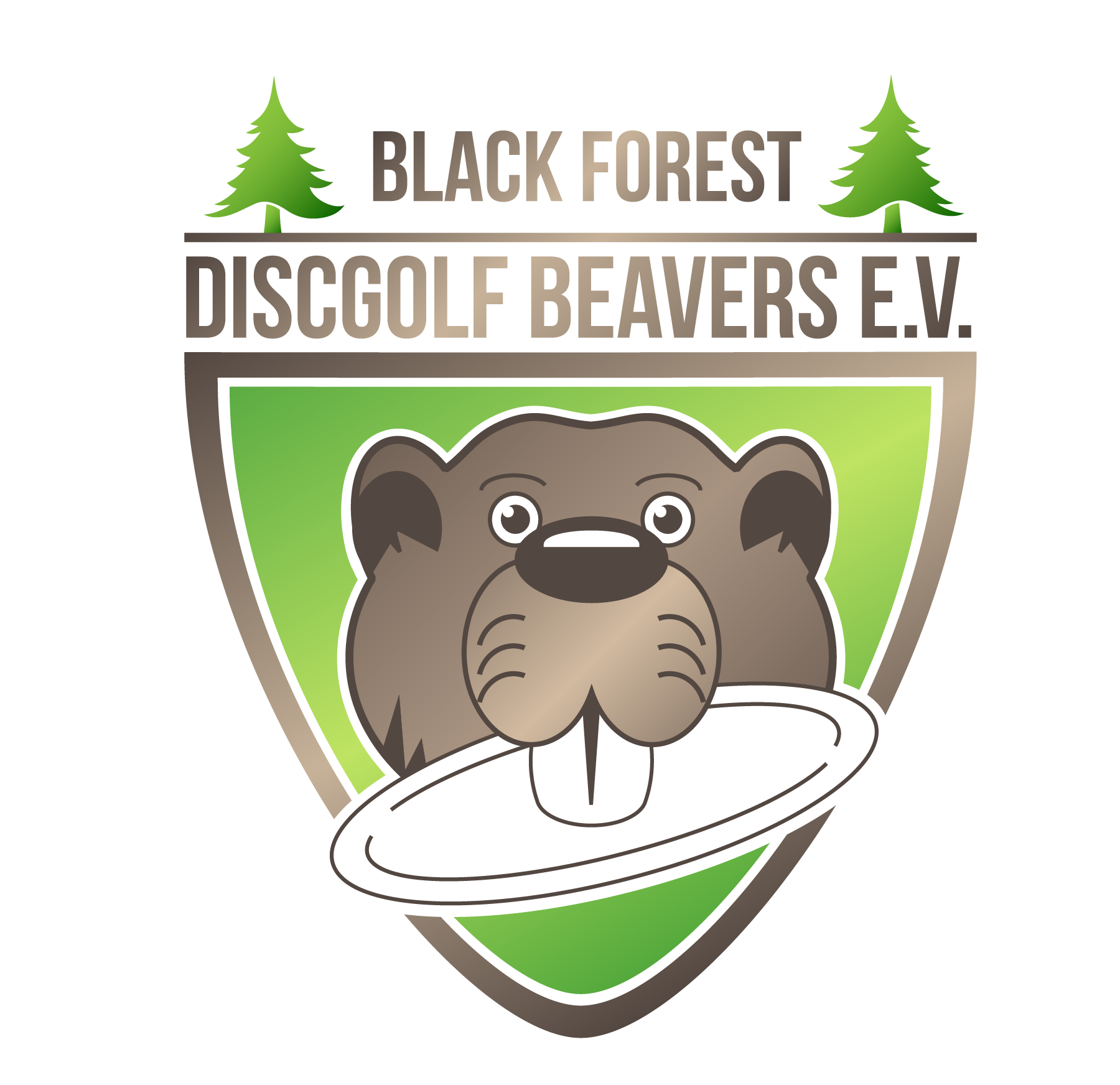 Logo des Vereins Black Forest Discgolf Beavers e.V.